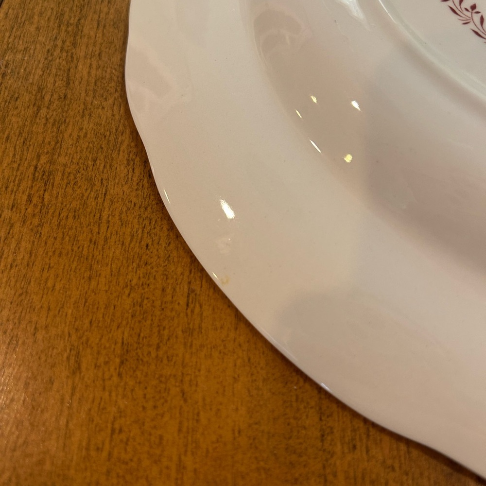 Pair of Spode Archive Collection Plates Georgian Series - Willow and Rome - Picture 10 of 14